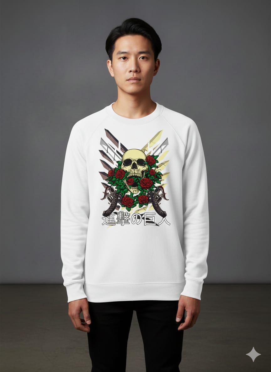 Skull Dead Men Sweatshirt (Black) SM - regular | DTF GSM-320