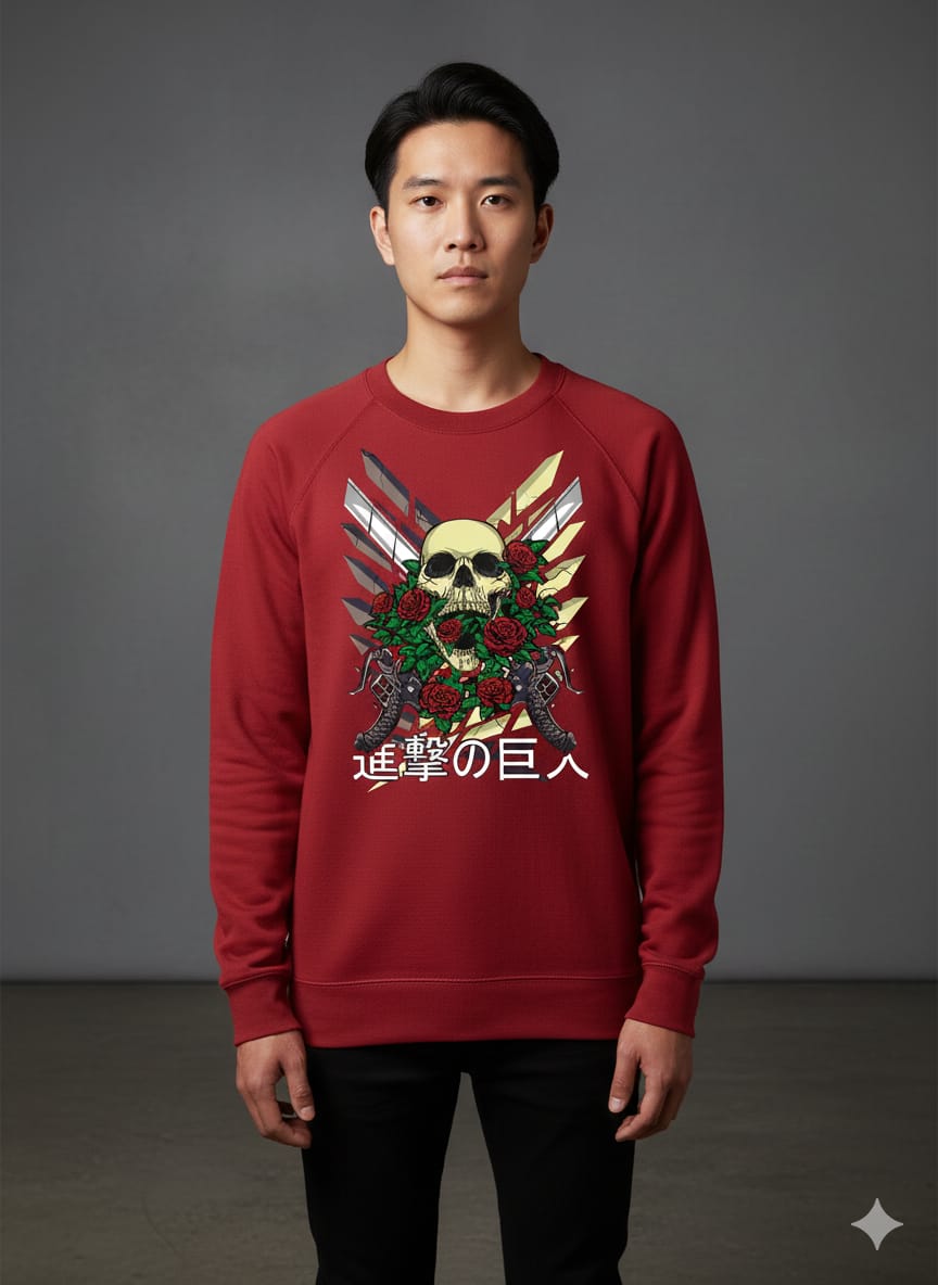 Skull Dead Men Sweatshirt (Black) SM - regular | DTF GSM-320