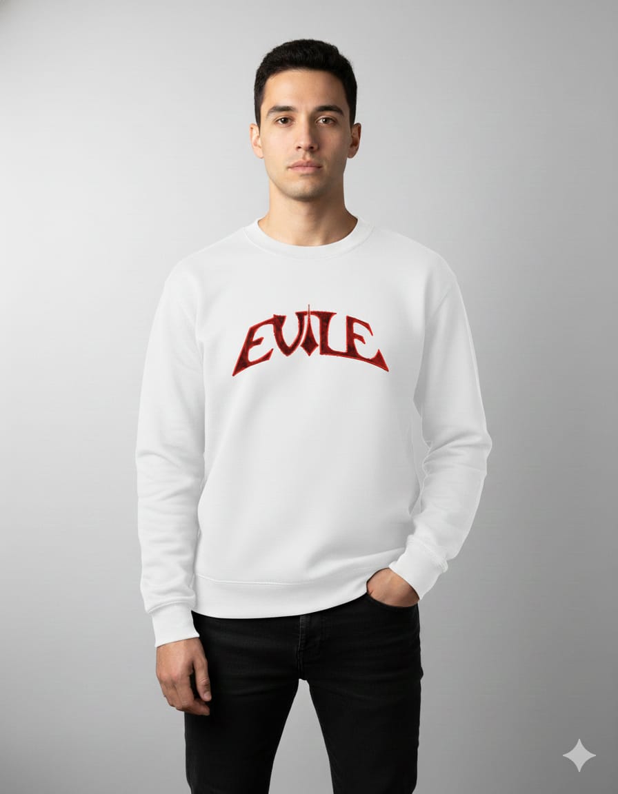 EVIL Men Sweatshirt (Black) SM - regular | DTF GSM-320
