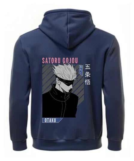 Anime,Men Hoodie (Navy Blue) SM - regular | DTF GSM-360