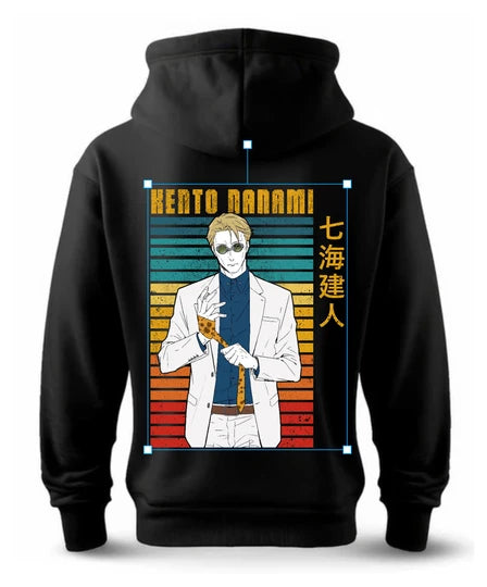 Men Hoodie (Black) SM - regular | DTF GSM-360