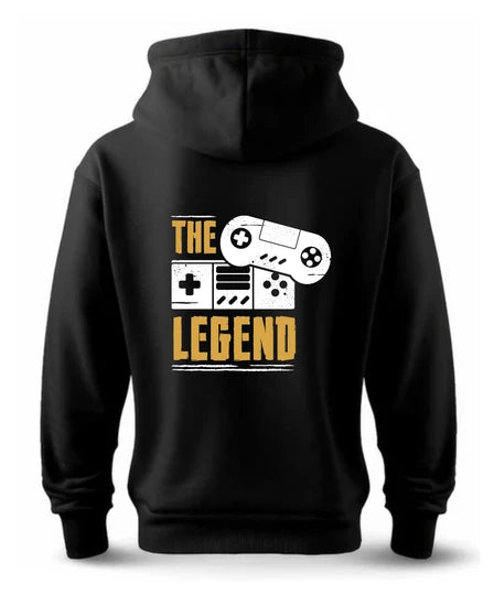 Gamers Men Hoodie (Black) SM - regular | DTF GSM-360