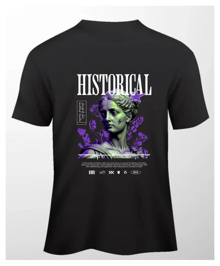 Streetwear,Men T-Shirt (Black) SM - oversize | DTF GSM-220