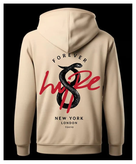 Streetwear,Men Hoodie (Beige) SM - regular | DTF GSM-360