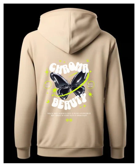 Streetwear,Men Hoodie (Beige) SM - regular | DTF GSM-360