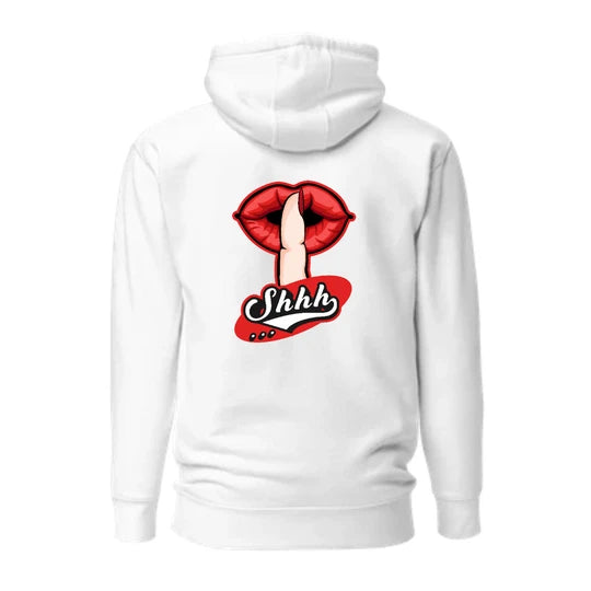 GIRL,Women Hoodie (White) SM - regular | DTF GSM-320