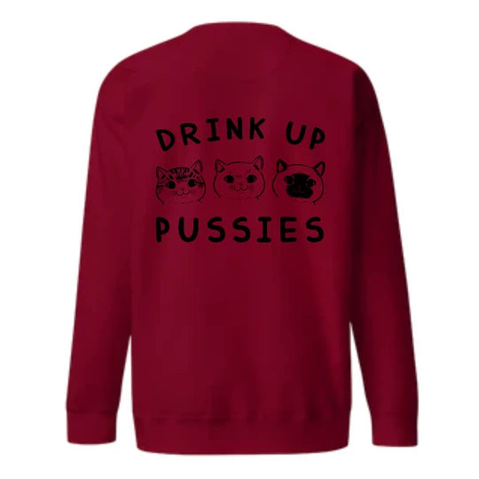 Playboy ,Men Sweatshirt (Maroon - Burgundy) SM - regular | DTF GSM-320