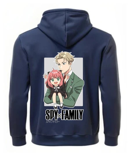 Anime,Men Hoodie (Navy Blue) SM - regular | DTF GSM-360