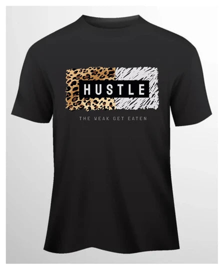 Streetwear,Men T-Shirt (Black) SM - regular | DTF GSM-180