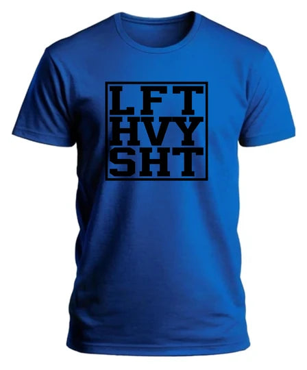 Gym, Men T-Shirt (Royal Blue) SM - regular | DTF GSM-180