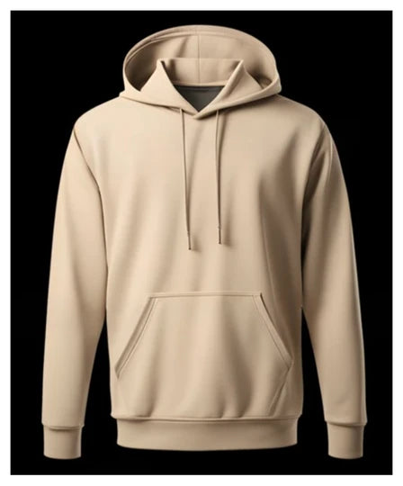 Teddy,Men Hoodie (Beige) SM - regular | DTF GSM-360