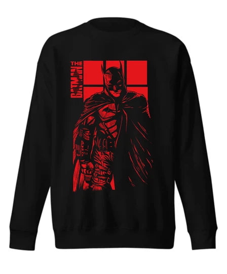Superhero, Men Sweatshirt (Black) SM - regular | DTF GSM-320