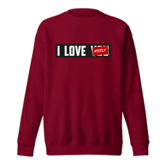 STREETWEAR,Men Sweatshirt (Maroon - Burgundy) SM - regular | DTF GSM-320