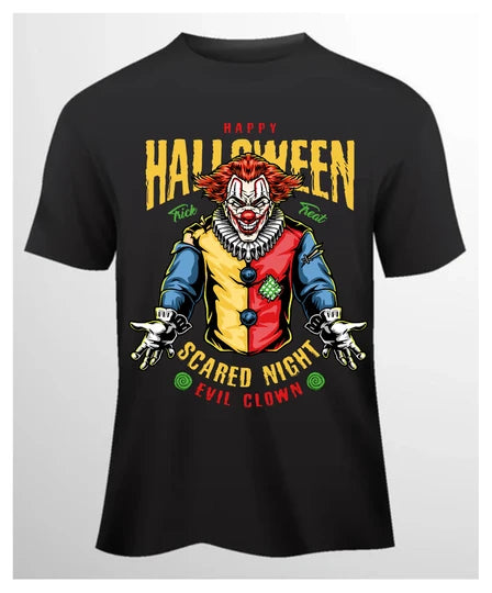 Halloween,FESTIVAL,Men T-Shirt (Black) SM - regular | DTF GSM-180