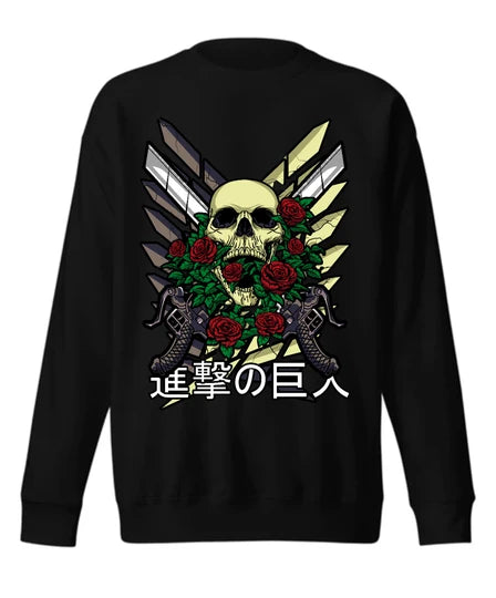 Skull Dead Men Sweatshirt (Black) SM - regular | DTF GSM-320