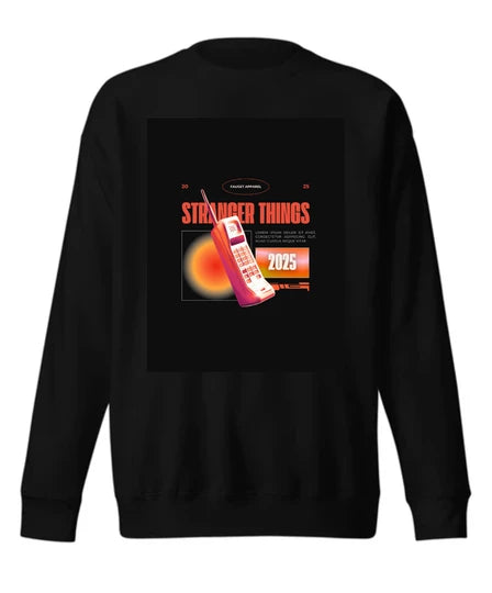 CINEMAVERSE,Men Sweatshirt (Black) SM - regular | DTF GSM-320