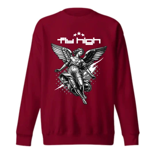 Streetwear,Men Sweatshirt (Maroon - Burgundy) SM - regular | DTF GSM-320