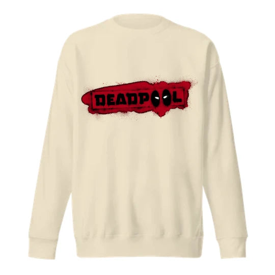 Superhero, Men Sweatshirt (Beige) SM - regular | DTF GSM-320