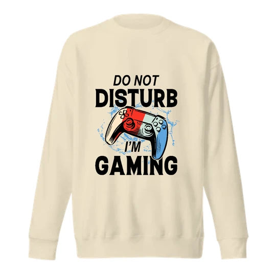 GAMERS,Men Sweatshirt (Beige) SM - regular | DTF GSM-320