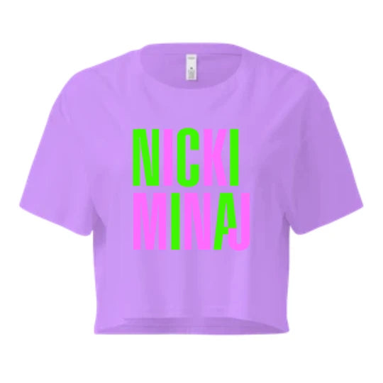 Women Crop Top (Levender) SM - regular | DTF GSM-180