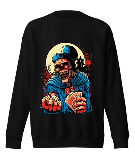 Streetwear, Men Sweatshirt (Black) SM - regular | DTF GSM-320