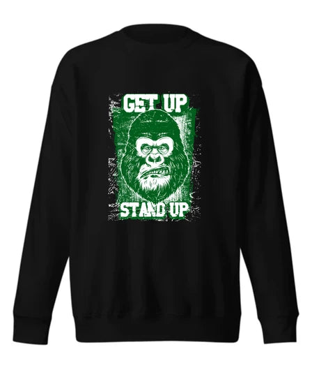 Men Sweatshirt (Black) SM - regular | DTF GSM-320