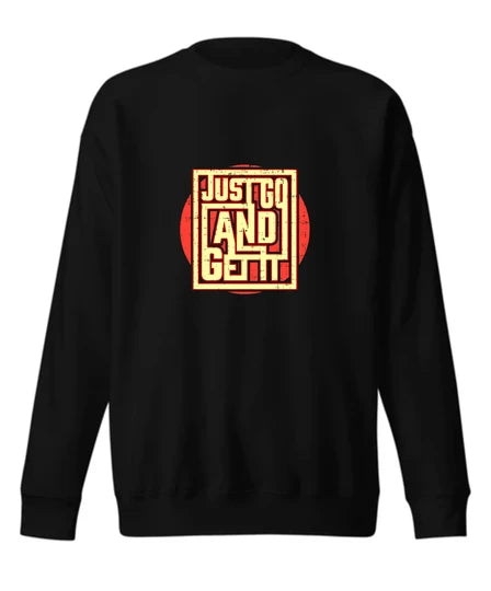 Quotes, Men Sweatshirt (Black) SM - regular | DTF GSM-320