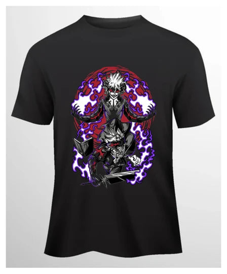 Anime,Men T-Shirt (Black) SM - oversize | DTF GSM-220