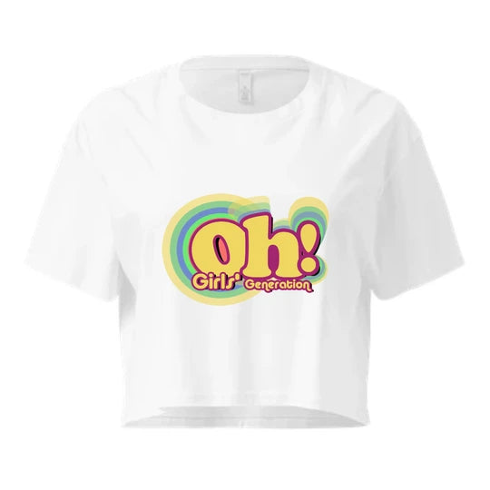 GIRL,Women Crop Top (Off White) SM - regular | DTF GSM-180