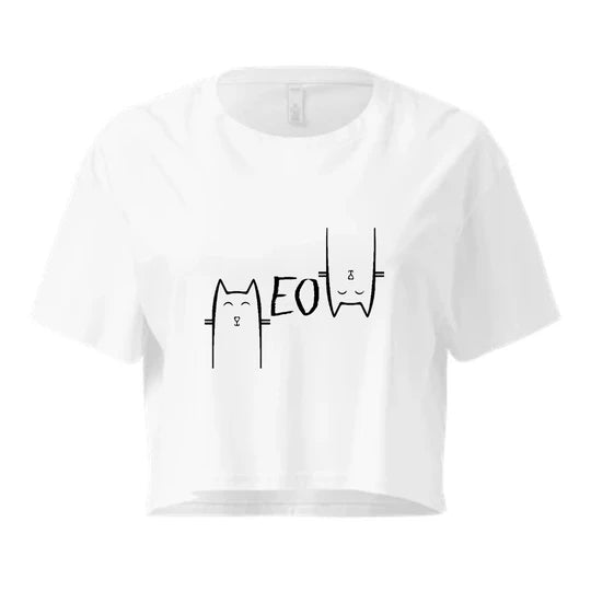 GIRL,Women Crop Top (Off White) SM - regular | DTF GSM-180