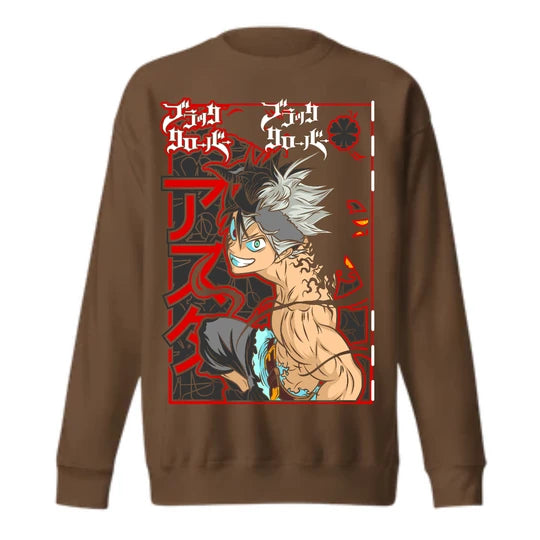 Anime,Men Sweatshirt (Brown) SM - regular | DTF GSM-320