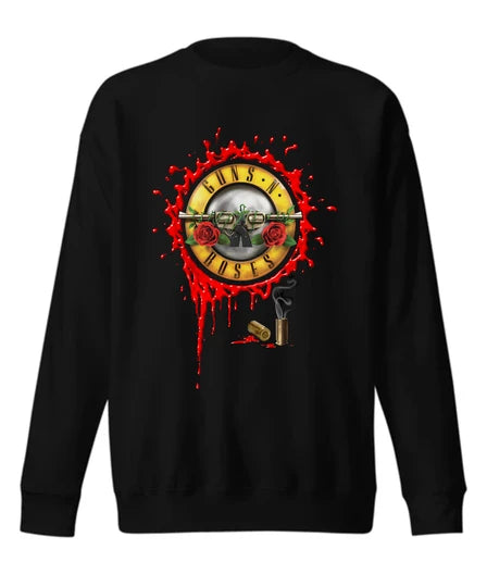 GUNS Men Sweatshirt (Black) SM - regular | DTF GSM-320