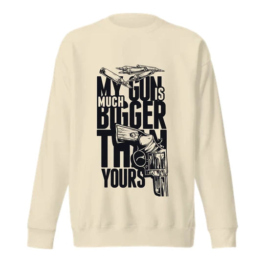 Streetwear,Men Sweatshirt (Beige) SM - regular | DTF GSM-320