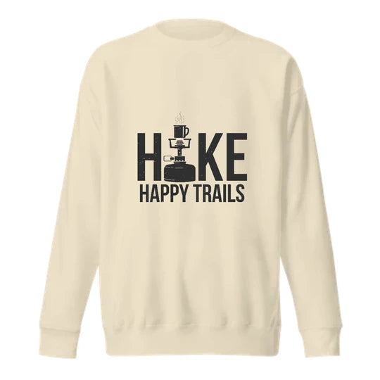 Hike (trav) Men Sweatshirt (Beige) SM - regular | DTF GSM-320