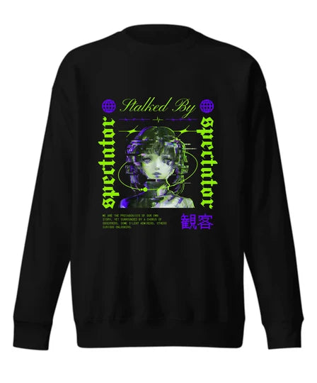 Streetwear,Men Sweatshirt (Black) SM - regular | DTF GSM-320