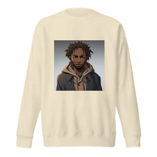 Travis Men Sweatshirt (Beige) SM - regular | DTF GSM-320