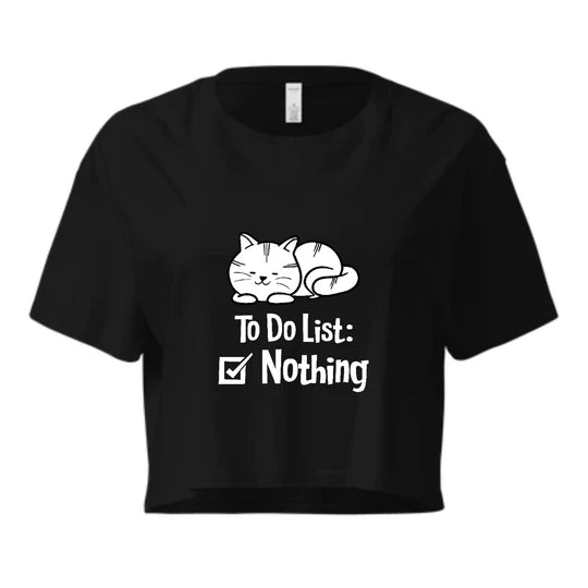 GIRL,Women Crop Top (Black) SM - regular | DTF GSM-180