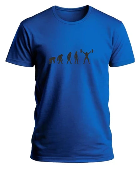 Gym,Men T-Shirt (Royal Blue) SM - regular | DTF GSM-180