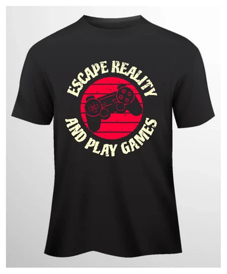 Gamers,Men T-Shirt (Black) SM - regular | DTF GSM-180